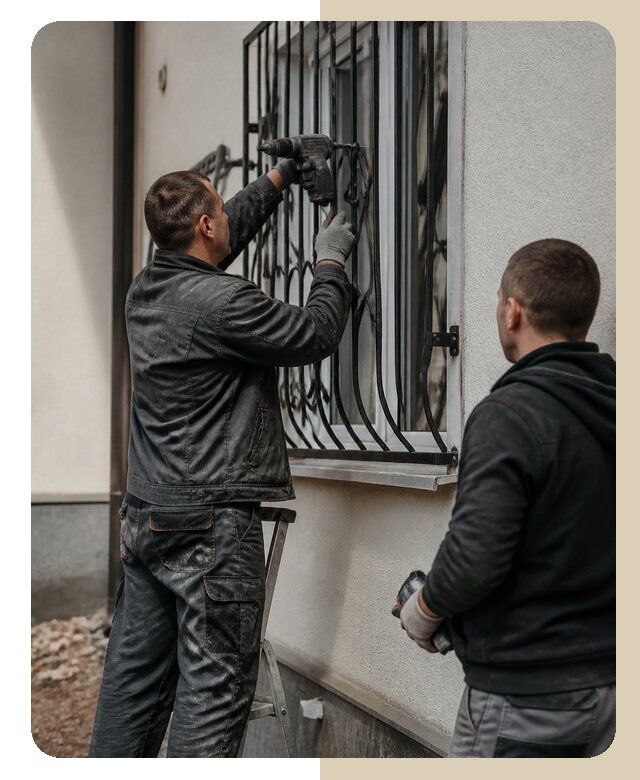 Установка наружных решеток в Кирове от 4981 р. | ДвериЛегко-Кро